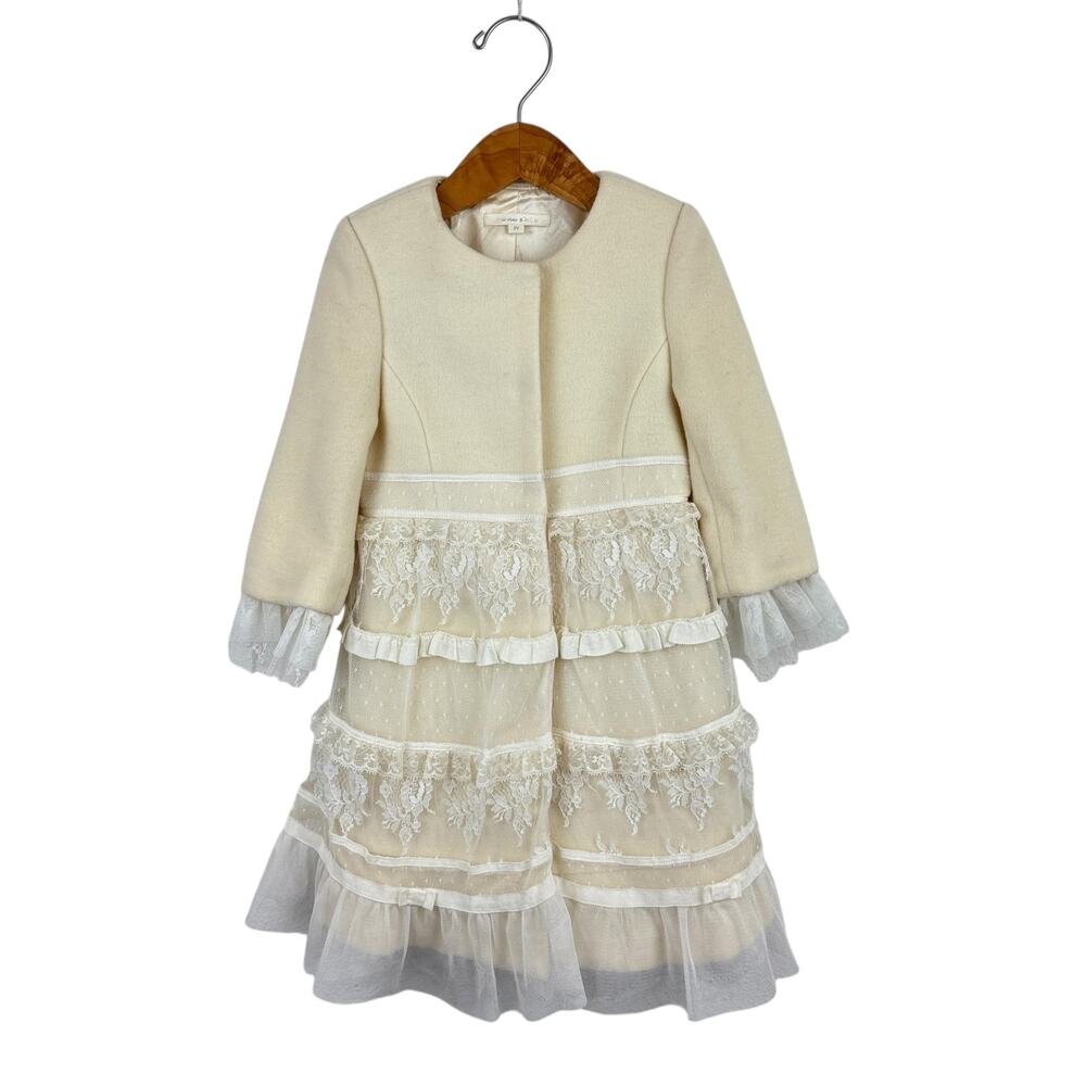 Nicholas & Bears Girl's Formal Wool Coat